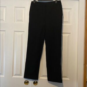 Classic Black Straight Leg Stretch Pants